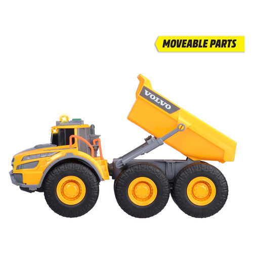 משאית הובלה מפרקית Volvo עם תא מתרומם, אורות וצלילים 3