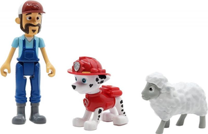 3 דמויות משחק 5-10 ס"מ עם גפיים זזים - מארשל והחוואי אל