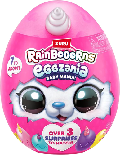 ביצת הפתעה ריינבוקורנס Eggzania - סדרת Baby Mania (מגוון דמויות) 2