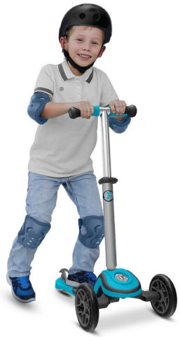 קורקינט T1 סמארט טרייק 3 ב-1 מגיל שנה ועד גיל 5 - כחול 4