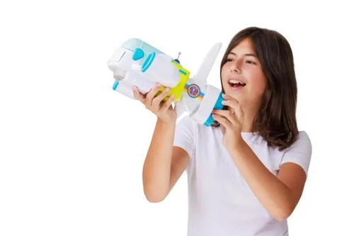 חללית החקירות המרכזית R.O.N JET עם דמויות של סאם וקיט חקירות חייתיות 3