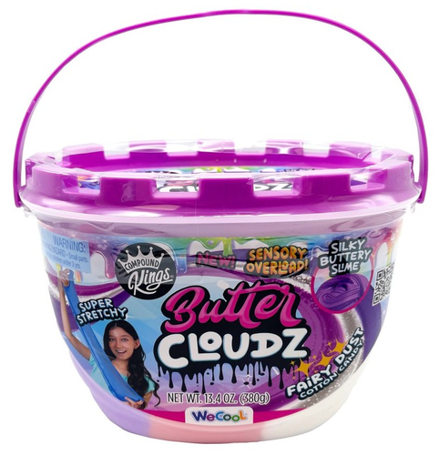 סליים חמאתי Butter Cloudz קופסת ענק 380 גרם - אבקת פיות 1