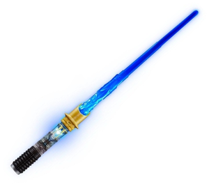 חרב אור Star Wars Kyber Core עם אורות וצלילים ו 7 גבישי כח ניתנים להחלפה
