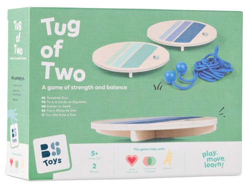 Tug of Two – משחק כוח ואיזון זוגי מעץ 6