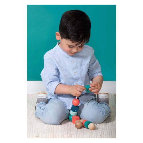 Junior Beads - חרוזי השחלה מעץ לפיתוח מוטורי 2