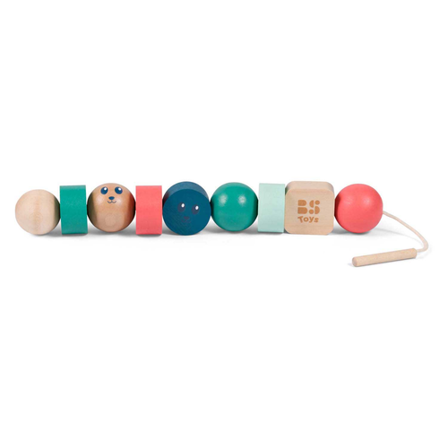 Junior Beads - חרוזי השחלה מעץ לפיתוח מוטורי 4