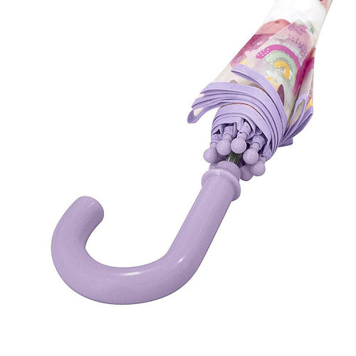 מטריה שקופה לילדים - חד קרן