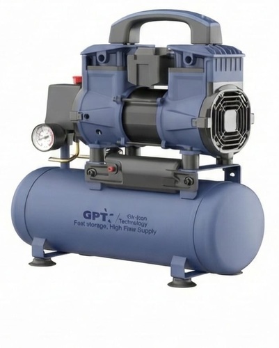 מדחס שקט ללא שמן 8 ליטר דגם TOAC09 מבית GPT