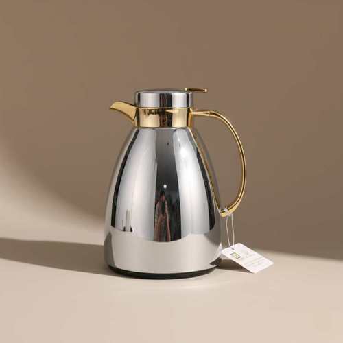 טרמוס צבע ניקל מוזהב 1 ליטר -Y.C.036345