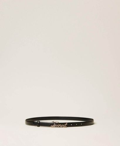 Belt with buckle