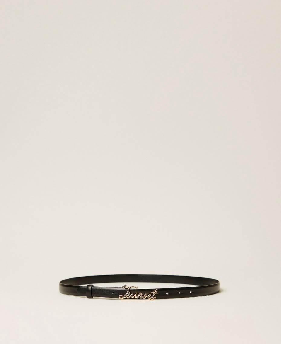 Belt with buckle