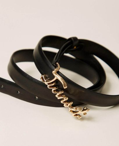 Belt with buckle