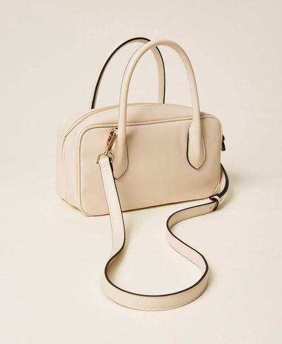 Medium bowler bag with logo