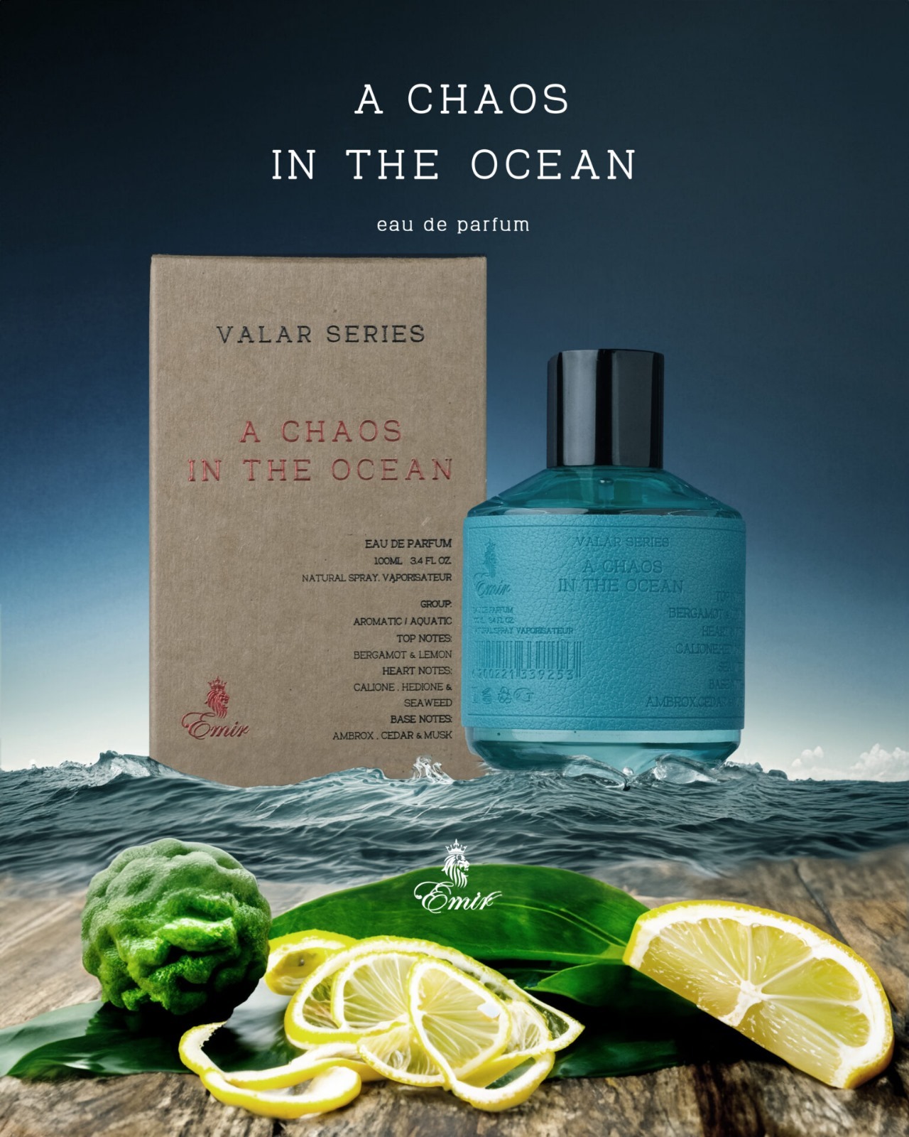 A Chaos In The Ocean Paris Corner בהשראת Megamare Orto Parisi בושם יוניסקס | 100 מ”ל אדפ