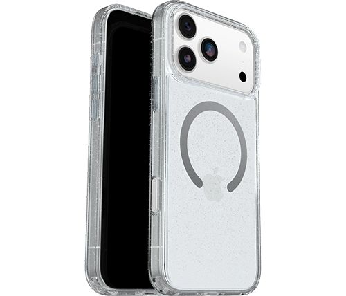 כיסוי שקוף נצנצים ל- iPhone 17 Pro תומך MagSafe מבית OtterBox 