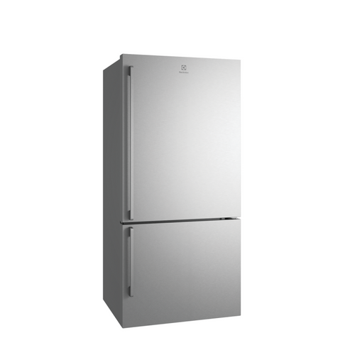 מקרר מקפיא תחתון NutriFresh® Inverter EBE5304AAS electrolux NO FROST צבע נירוסטה כולל פיקוד שבת מובנה  508 ליטר רוחב: 80 ס”מ