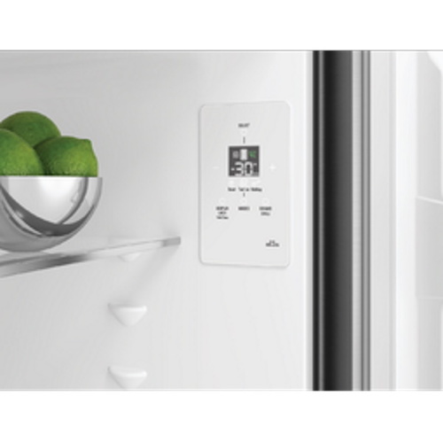 מקרר מקפיא תחתון NutriFresh® Inverter EBE5304AAS electrolux NO FROST צבע נירוסטה כולל פיקוד שבת מובנה  508 ליטר רוחב: 80 ס”מ