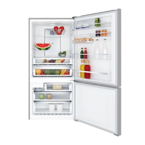 מקרר מקפיא תחתון NutriFresh® Inverter EBE5304ABS electrolux NO FROST צבע נירוסטה מושחרת כולל פיקוד שבת מובנה 508 ליטר רוחב: 80 ס”מ