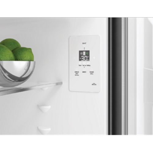 מקרר מקפיא תחתון NutriFresh® Inverter EBE5304ABS electrolux NO FROST צבע נירוסטה מושחרת כולל פיקוד שבת מובנה 508 ליטר רוחב: 80 ס”מ