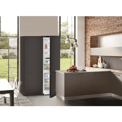 מקרר מקפיא תחתון CNsff 5703 Pure NoFrost כולל פיקוד שבת מובנה liebherr צבע שחור מט 371 ליטר רוחב: 59.7 ס”מ