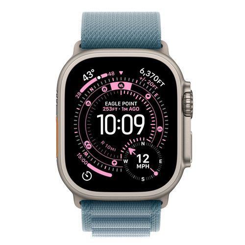  שעון חכם אפל Apple Watch Ultra 3 49mm Alpine Loop