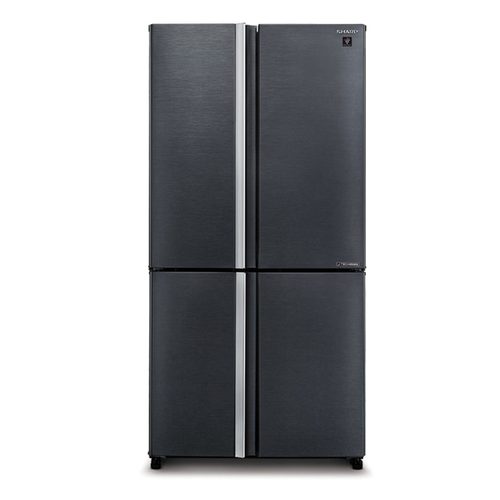 מקרר 4 דלתות 572 ליטר של SHARP inverter  דגם SJ-8950 נירוסטה מושחרת כולל פיקוד שבת מובנה רוחב: 89.2 ס