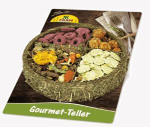 צלחת גסטרו “גורמה” למכרסמים – JR Farm Gourmet Teller
