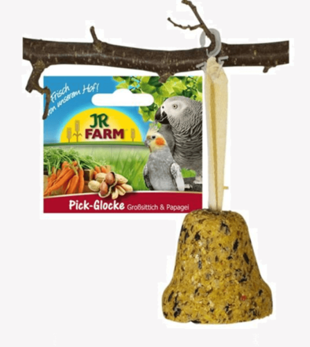 פעמון נשנוש טבעי לתוכים – JR Farm