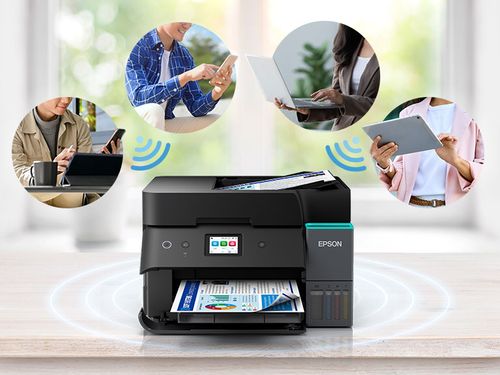 מדפסת דיו משולבת Epson EcoTank L6390