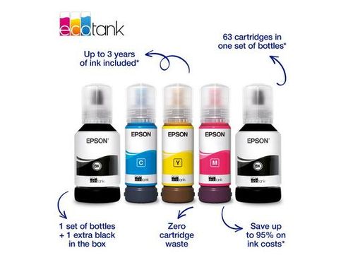 מדפסת דיו משולבת Epson EcoTank L6390