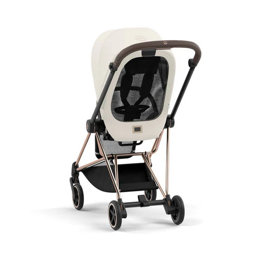 עגלת תינוק Mios 3 Off White עם שלדה רוזגולד 