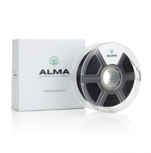 פילמנט איכותי מסוג +PLA מבית ALMA צבע שחור