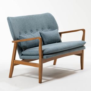 ספה זוגית קאיילה- תכלת