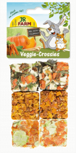 חטיף ירקות בריא לארנב ולמכרסם – JR Farm Veggie Crossies