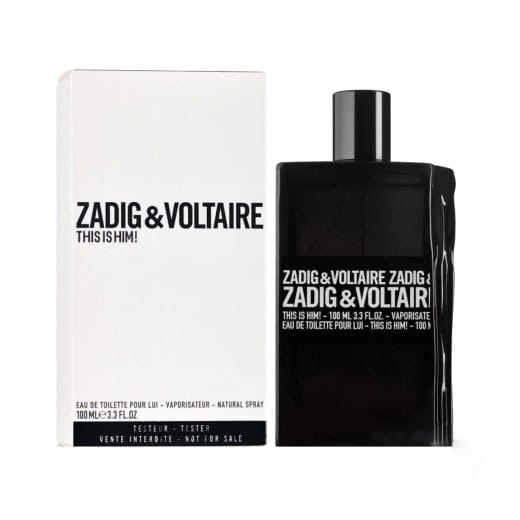 בושם לגבר זאדיג אנד וולטר טסטר ZADIG & VOLTAIRE THIS IS HIM 100 ML E.D.T TESTER