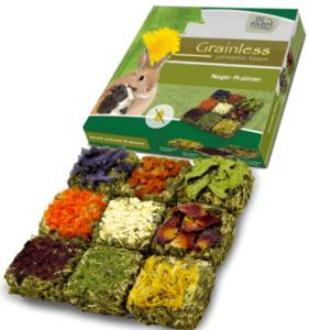 גריינלס פרלינים למכרסמים קטנים 125 גרם – JR Farm Grainless Pralines