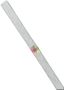 סליל נייר קרפ כסף ליצירות
