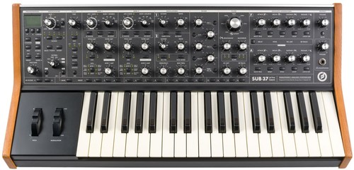 moog - subsequent 37 analog 2-voices bass synthesizer