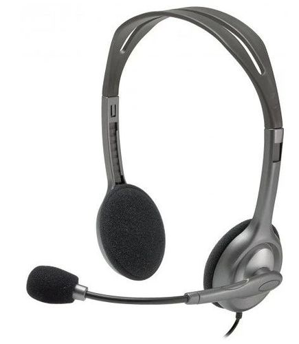 אוזניות מחשב עם מיקרופון דגם H110 מבית Logitech