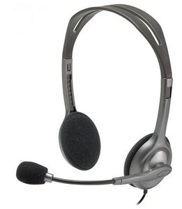 אוזניות מחשב עם מיקרופון דגם H110 מבית Logitech