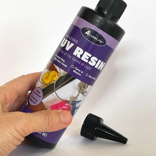 שרף מהיר לציפוי UV RESIN מתקשה עם קרני UV