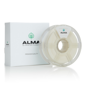פילמנט איכותי מסוג +PLA מבית ALMA צבע טבעי