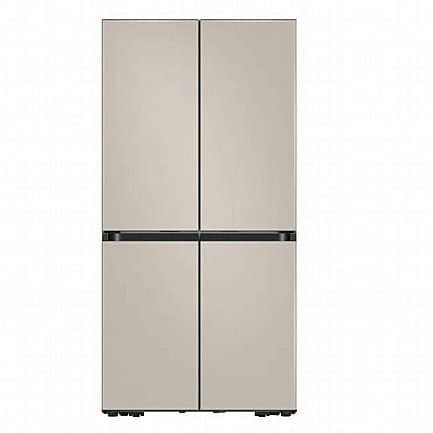 מקרר ביספוק 4 דלתות 852 ליטר samsung  RF88DB9623SAHARA צבע סהרה מט כולל פיקוד שבת  הרב הלפרין מובנה Inverter רוחב: 91.2 ס״מ