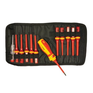 סט מברגים VDE בנרתיק 13 חלקים + טסטר B.Tech 