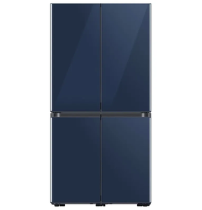 מקרר ביספוק 4 דלתות  852 ליטר RF88DB9623BLUE-כחול כולל פיקוד שבת  הרב הלפרין מובנה Inverter samsung רוחב: 91.2 ס״מ