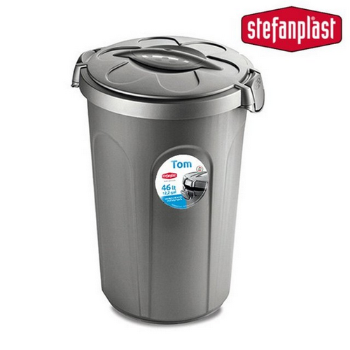 פח אחסון גדול למזון יבש 46 ליטר