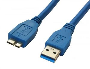 כבל מחיבור USB לחיבור Micro B באורך 0.5 מטר מבית GoldTouch