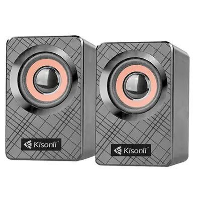 זוג רמקולים למחשב דגם KS-01 מבית Kisonli