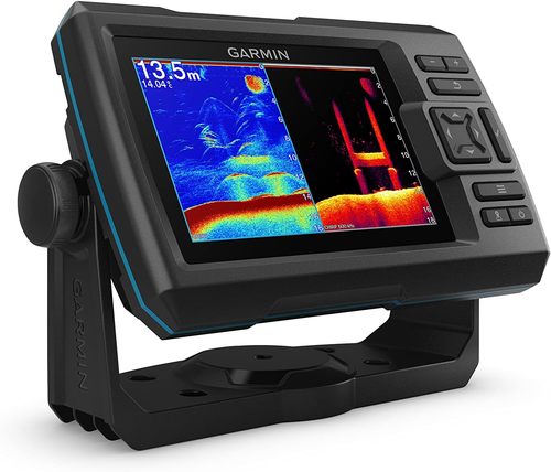 מגלה דגים עם גי פי אס GPS גרמין GARMIN STRIKER Vivid 5cv