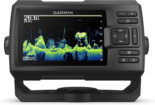 מגלה דגים עם גי פי אס GPS גרמין GARMIN STRIKER Vivid 5cv